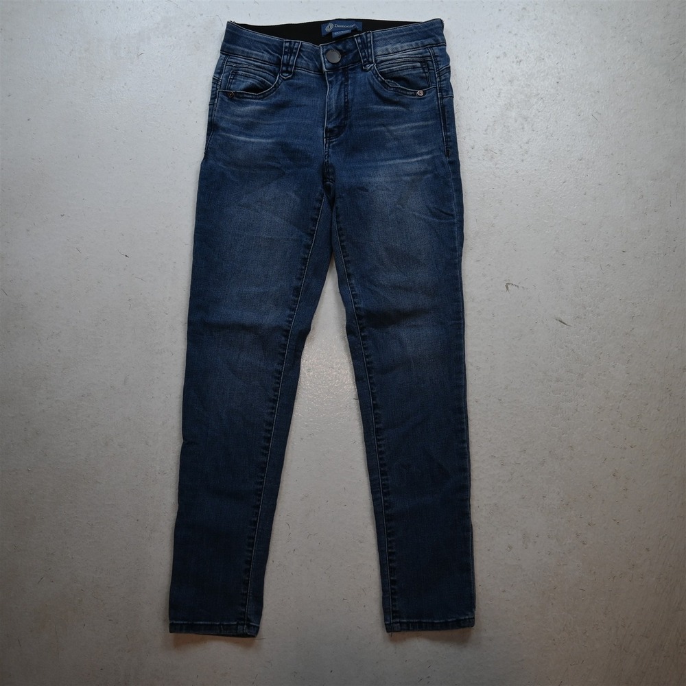 Democracy 2P Absolution Skinny Medium Wash Stretch Denim Womens Jeans